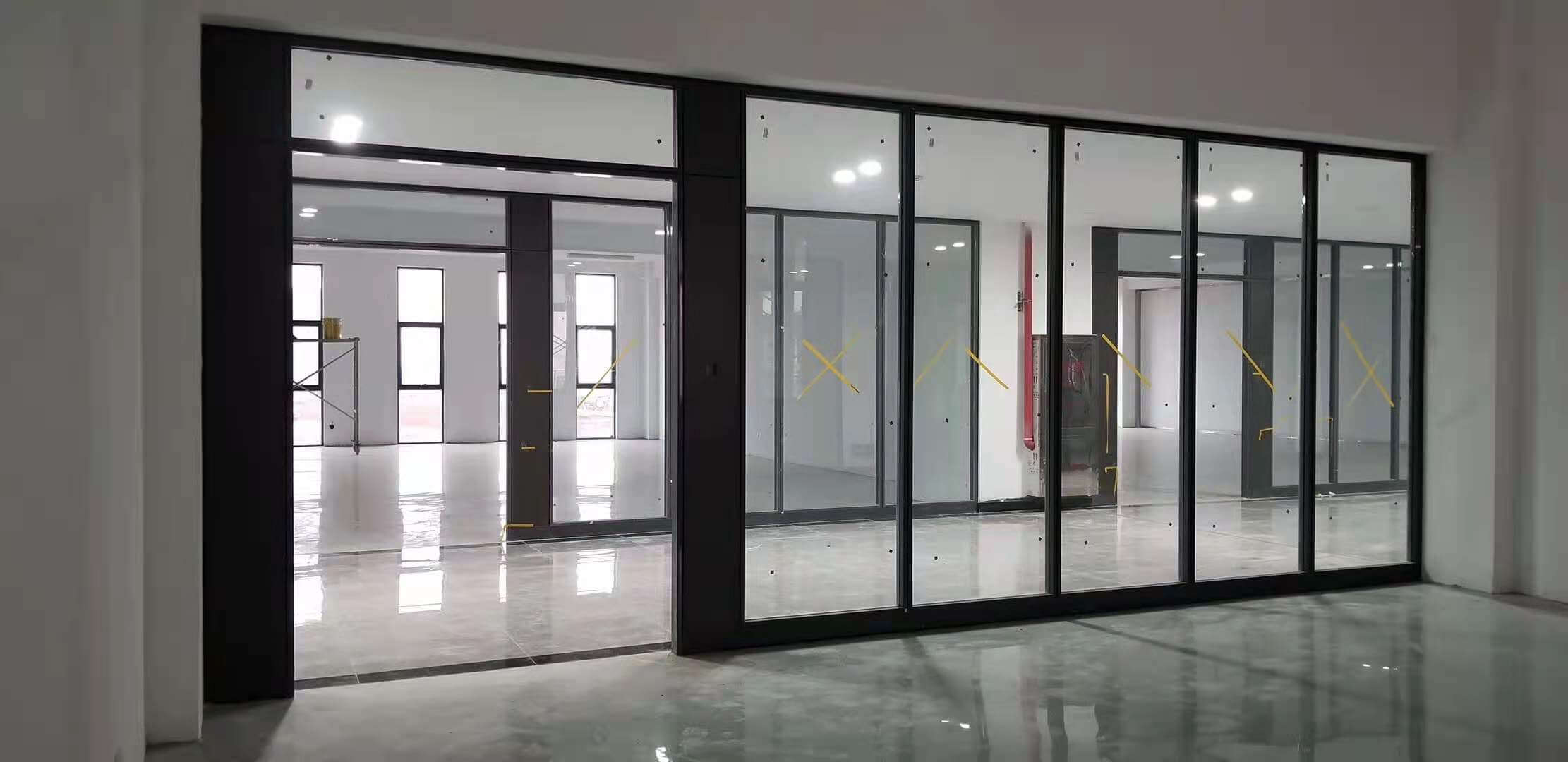 领克学院玻璃隔间工程案例